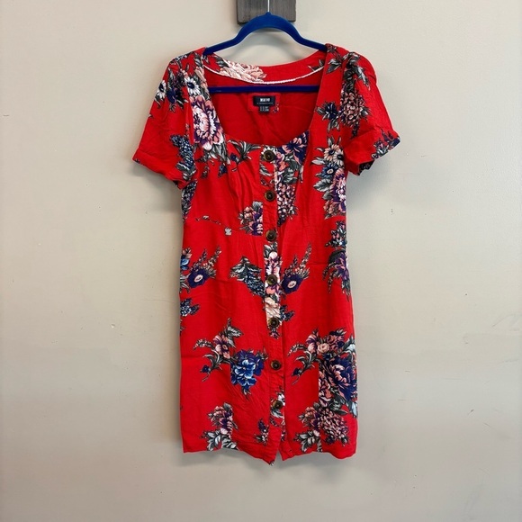 Anthropologie Maeve Caldwell floral Buttondown Dress. Size 12 - Picture 15 of 15
